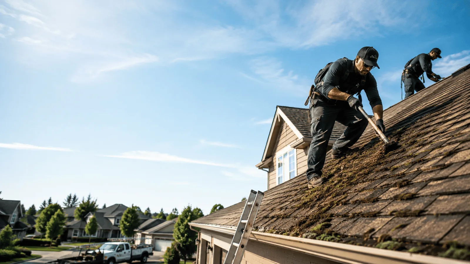Roof Moss Removal in Backus, MN near me